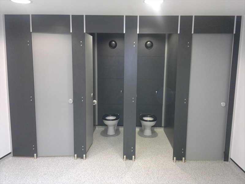 Washroom Cubicles for Installation and Refurbishment by Stevens Washrooms